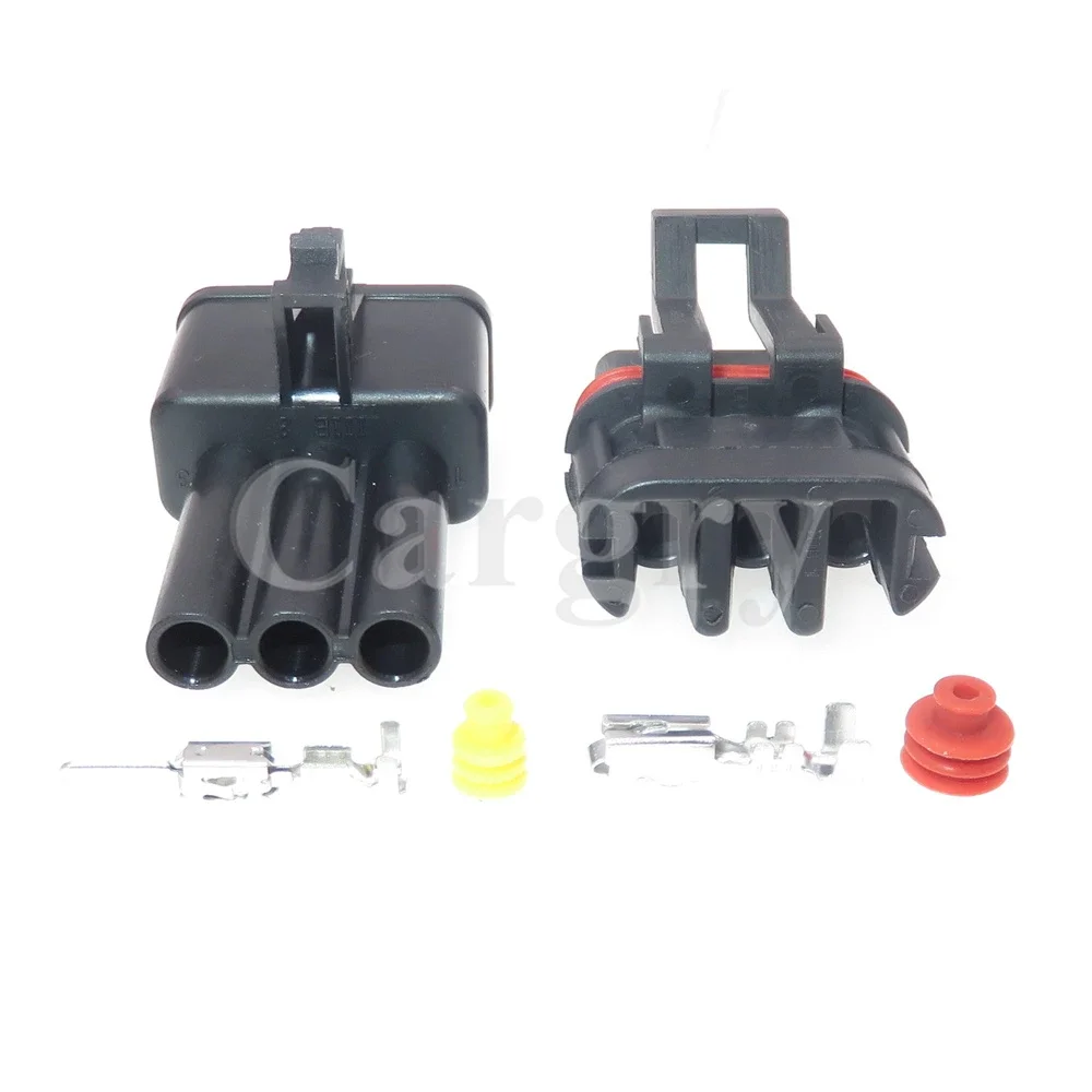 1 Set 3P 15300003 12040977 Automobile Electric Wire Socket AC Assembly Car Waterproof Connector Auto Modification Plug
