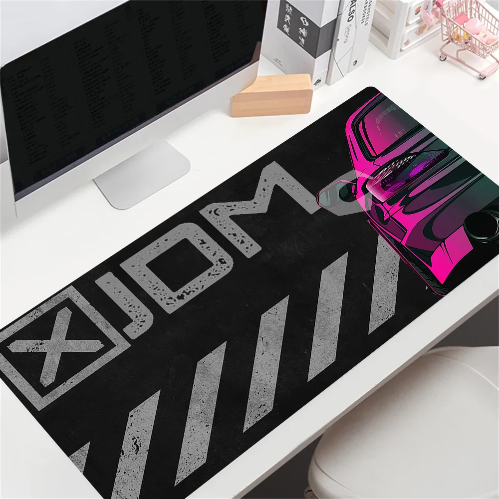 Anime Carpet New Design ae86 car JDM Desktop Rubber Mousepad Desk Mat XXL Gamers Accessories 900x400 Gaming Keyboard Carpet Mice