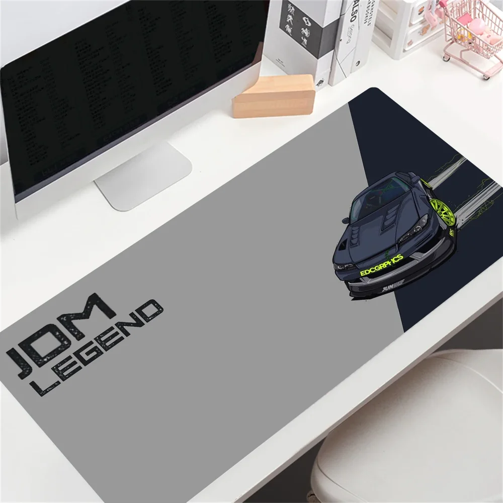 Anime Carpet New Design ae86 car JDM Desktop Rubber Mousepad Desk Mat XXL Gamers Accessories 900x400 Gaming Keyboard Carpet Mice