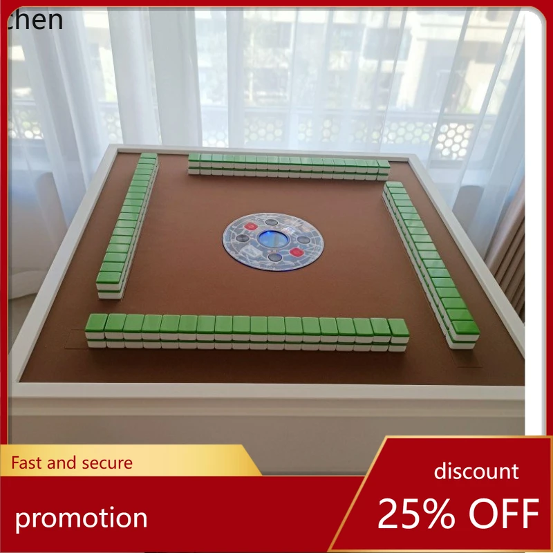 HT mini small size mahjong machine folding ultra-thin electric roller coaster automatic mute machine