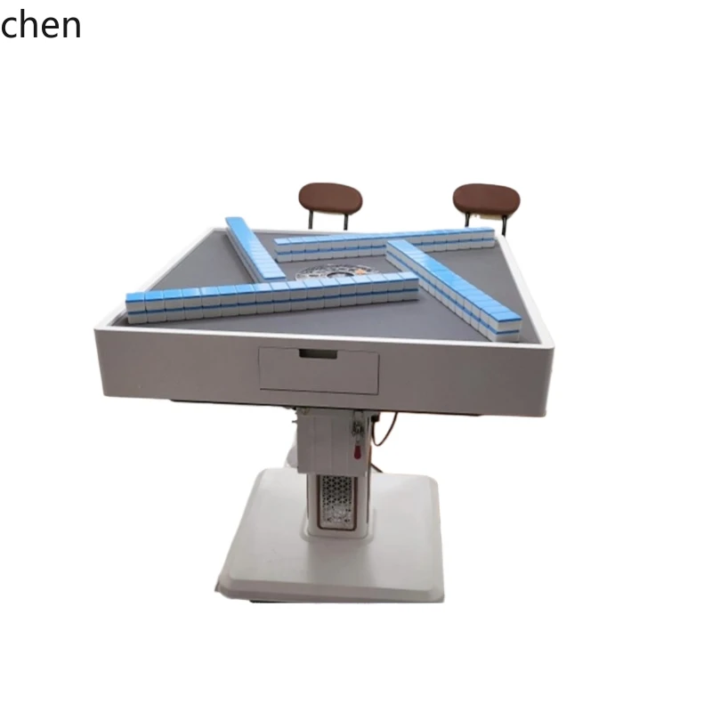 HT mini small size mahjong machine folding ultra-thin electric roller coaster automatic mute machine