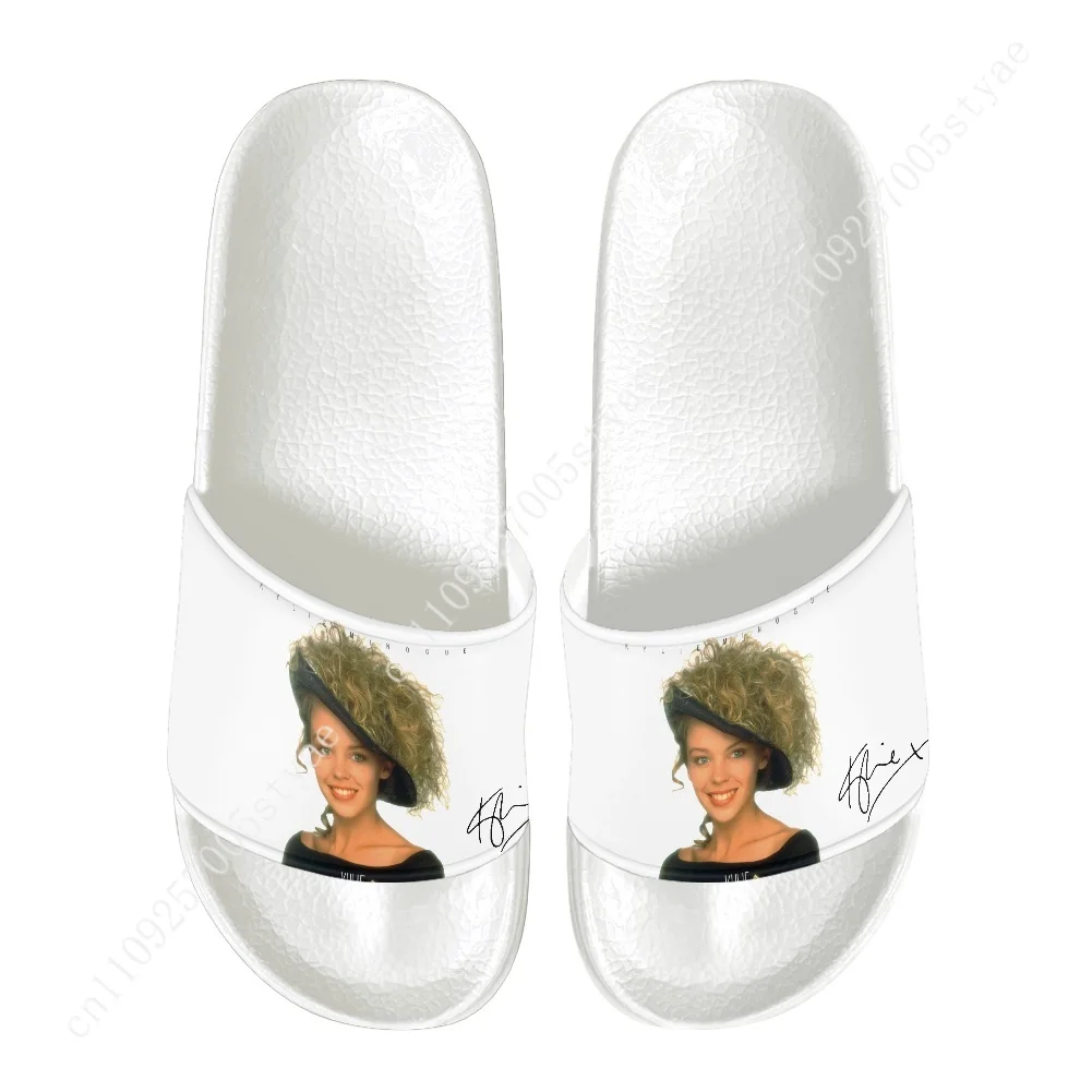 Kylie Minogue Slippers Home Water Shoes Men Women Teenagers Beach Pool Sandals Custom Summer Slipper