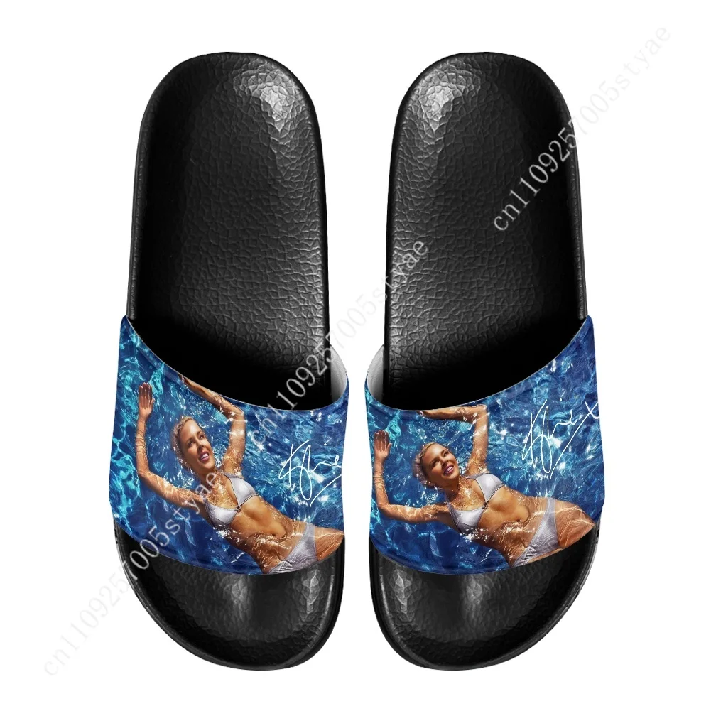 Kylie Minogue Slippers Home Water Shoes Men Women Teenagers Beach Pool Sandals Custom Summer Slipper