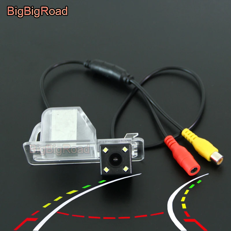 BigBigRoad For Leopaard CS10 CS 10 2015-2018 Car Intelligent Dynamic Trajectory Tracks Rear View Camera Night Vision Waterproof