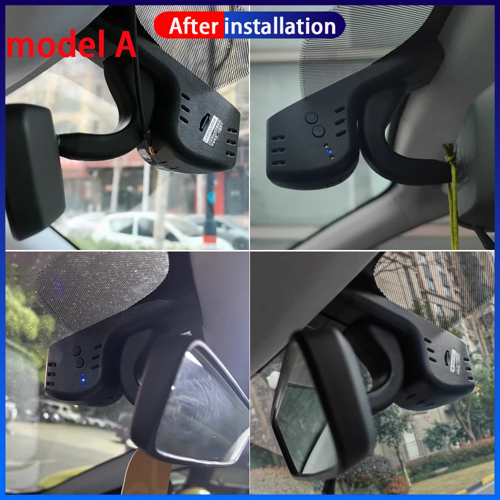 HighCity For Geely Xingyuan Proton eMas 5 2024 2025 Dash Cam Camera DVR 4K UHD Night Vision Wifi Plug And Play Video Recorder