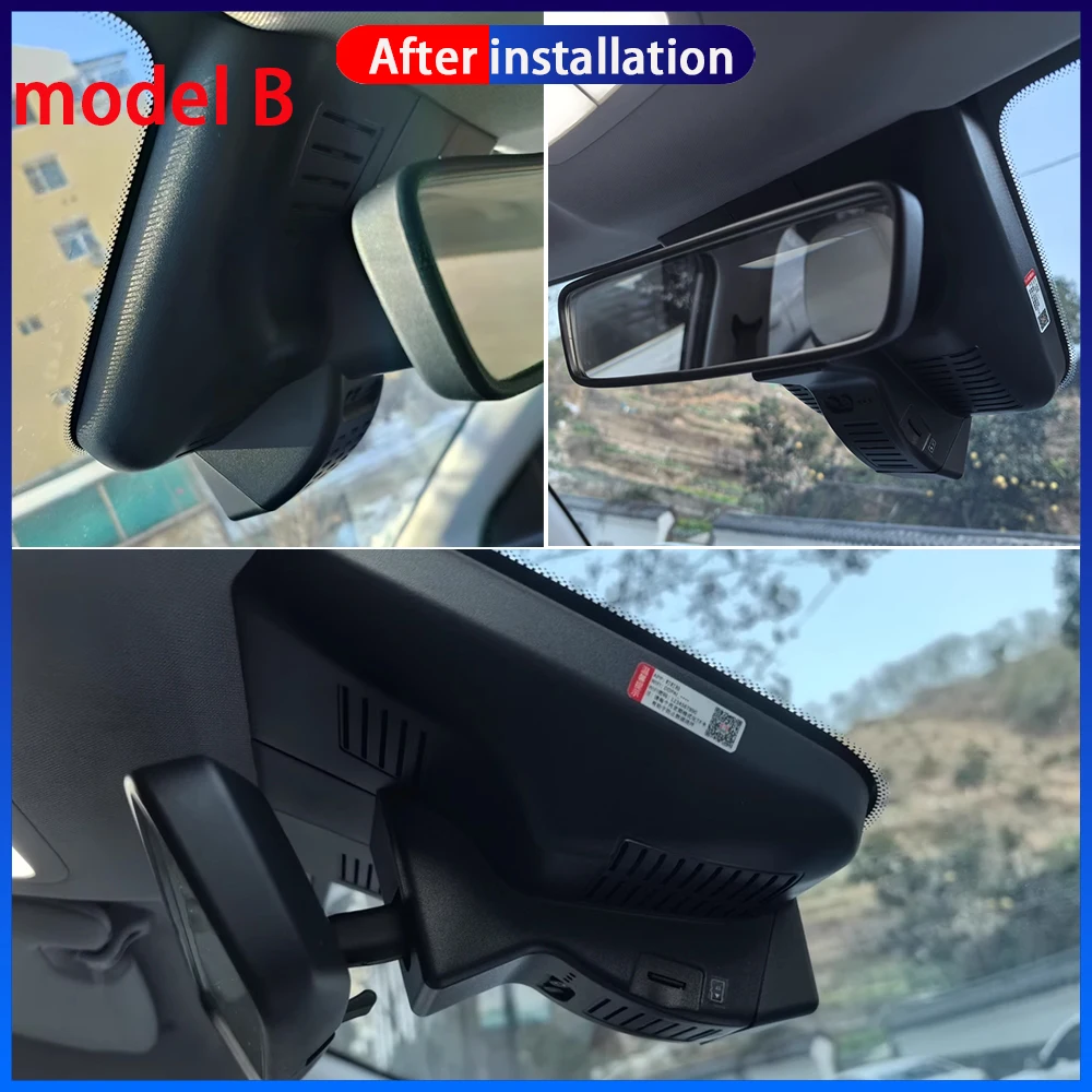 HighCity For Geely Xingyuan Proton eMas 5 2024 2025 Dash Cam Camera DVR 4K UHD Night Vision Wifi Plug And Play Video Recorder