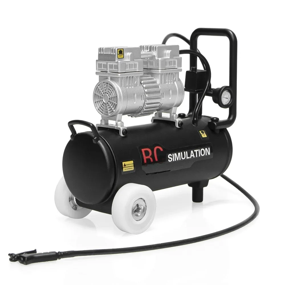 1/10 RC Crawler Simulated Air Compressor Mini Decorative Accessories Fit TRX4 SCX10 MK07 5811 MJX CROSS Off-road Car