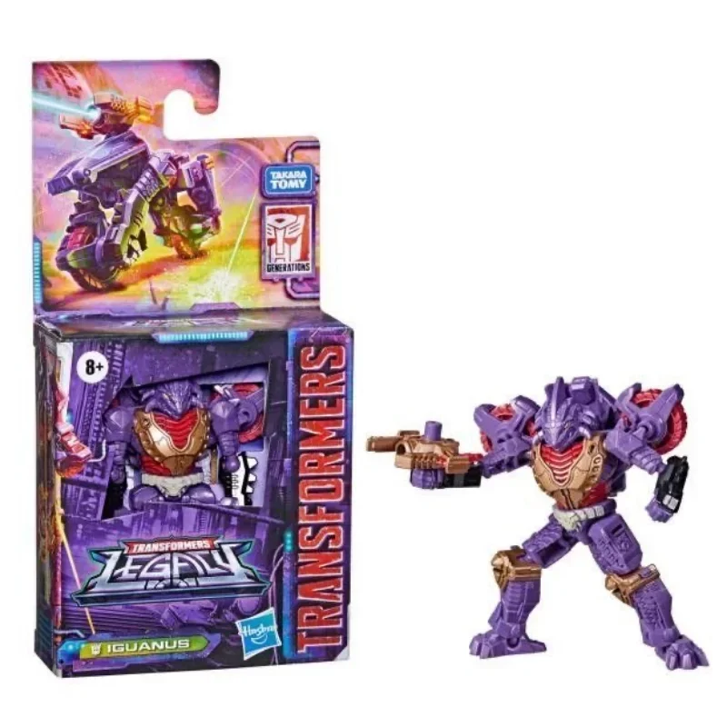 Original Takara Tomy Hasbro Transformers Toys Core Prime Megatron Skywarp Hot Rod Iguanus Shockwave Action Figures Toys Abs