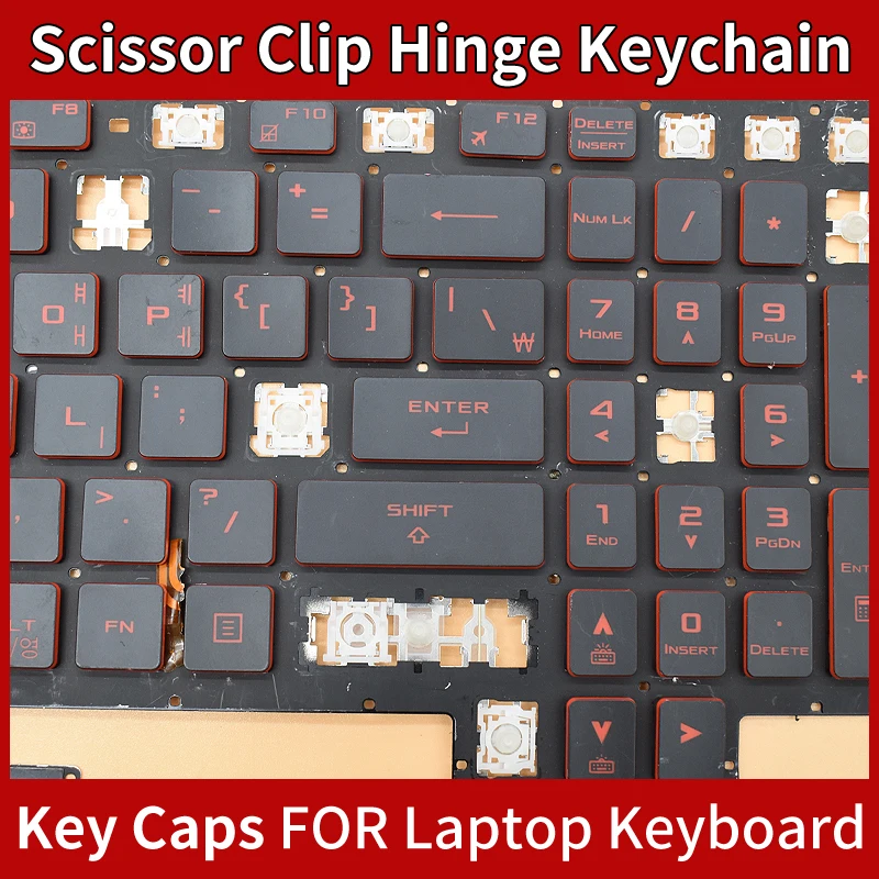 Replacement Keycap Key Cap Scissor Clip Hinge For ASUS TUF Gaming FX505 FX505G FX505D FX505GD FX505GE FX505GM FX505DY FX505DV TD