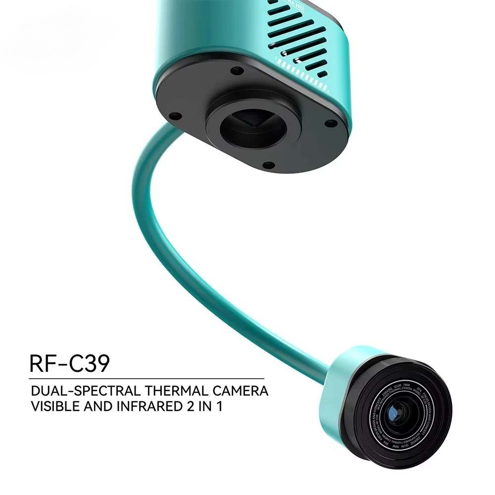 RF C39 Dual Spectral Thermal Camera 4K Visible Infrared Imaging for PCB Phone Repair HDMI USB