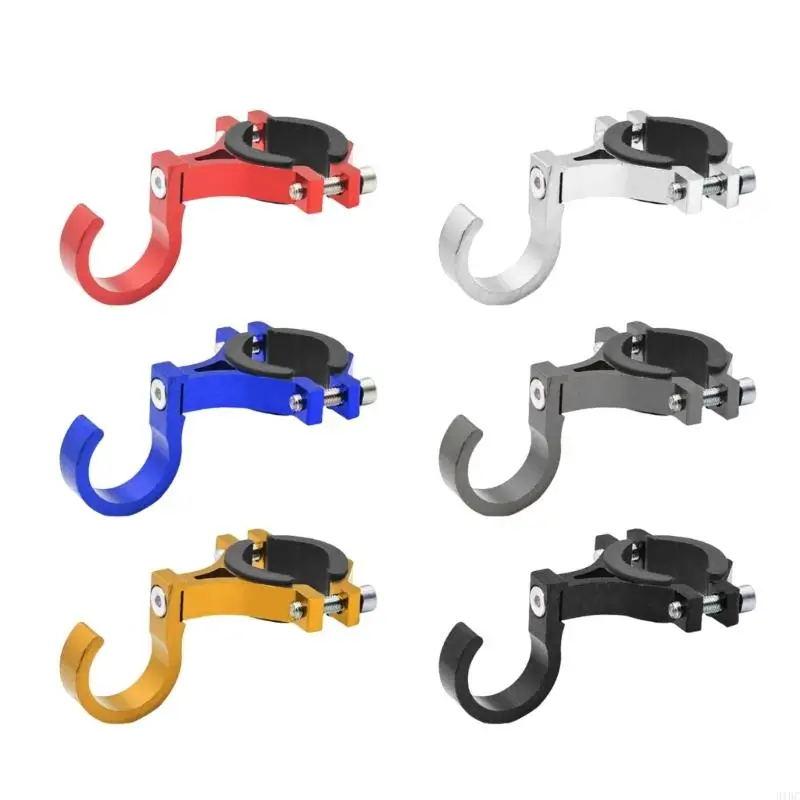 Upgrades Motorcycle Handlebar Hook Aluminum Bag Claw Electric Scooters Utility Hook Heavy Duty Hook for Electric Bikes