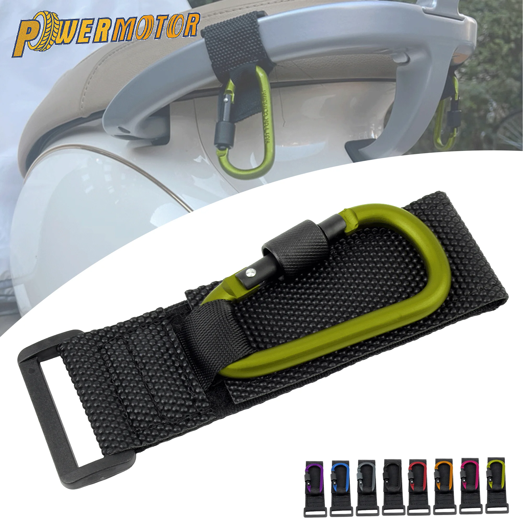 Motorcycle Electric Bicycle Multifunctional Hook 8 colors Scooter Baby Carriages Universal Hooks Handlebar Fixed Accessories