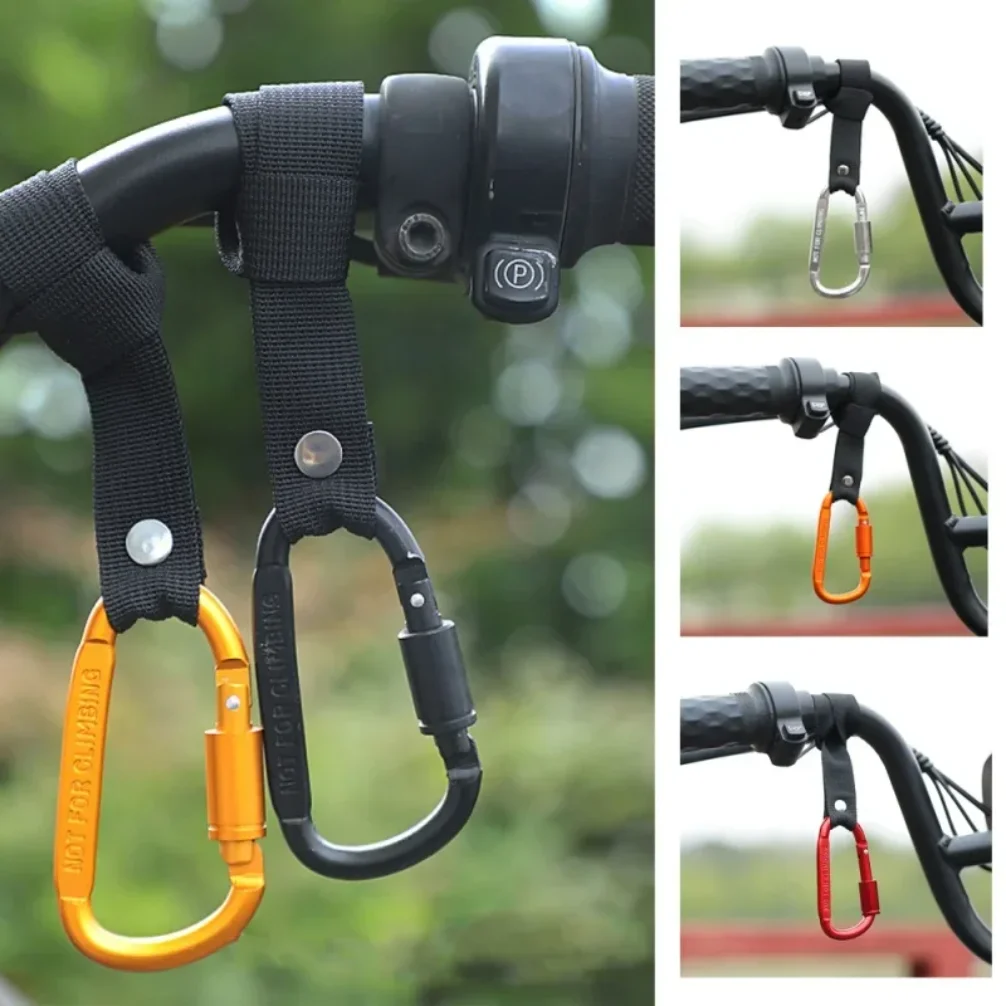 1 PC Motorcycle Electric Scooter Hook Front Hook Aluminum Alloy Handlebar Hook for Bicycle Handlebar Hook Clip No-Drill Hook