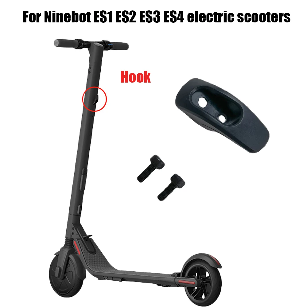 1Pcs Black Front Hook Battery Cabin Hanger Hooks Up Assembly For  ES1 ES2 ES3 ES4 Electric Scooter KickScooter Spart Kit