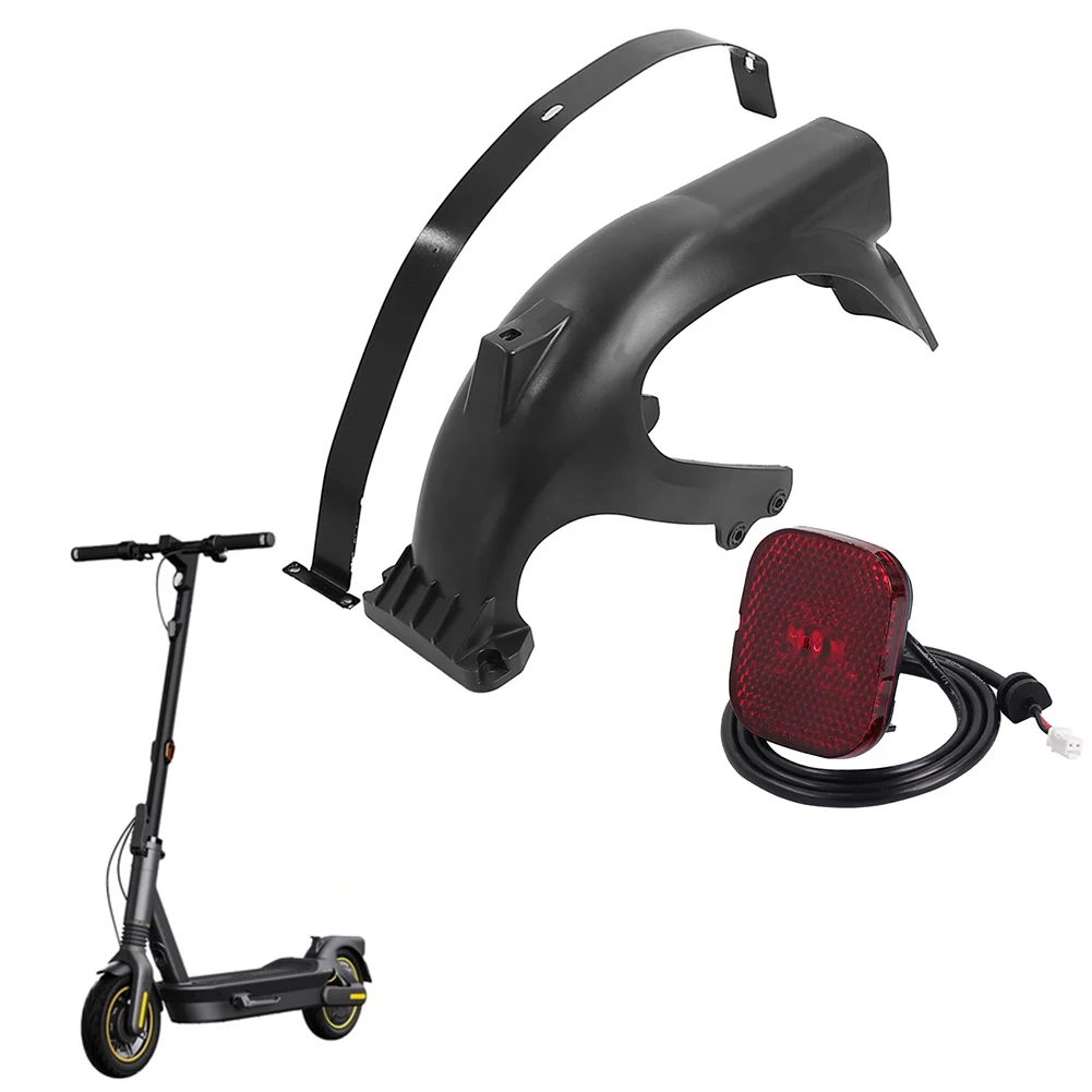 Rear Mudguard And Hook For Segway Ninebot-Max G2 Electric Scooter Waterproof Taillight Wire Pressing Plate Replace Accessories