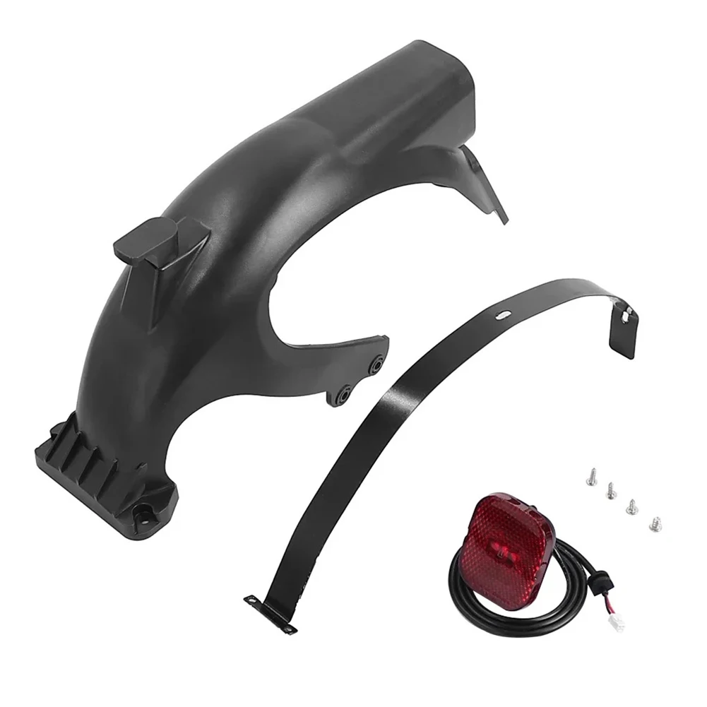 Rear Mudguard And Hook For Segway Ninebot-Max G2 Electric Scooter Waterproof Taillight Wire Pressing Plate Replace Accessories