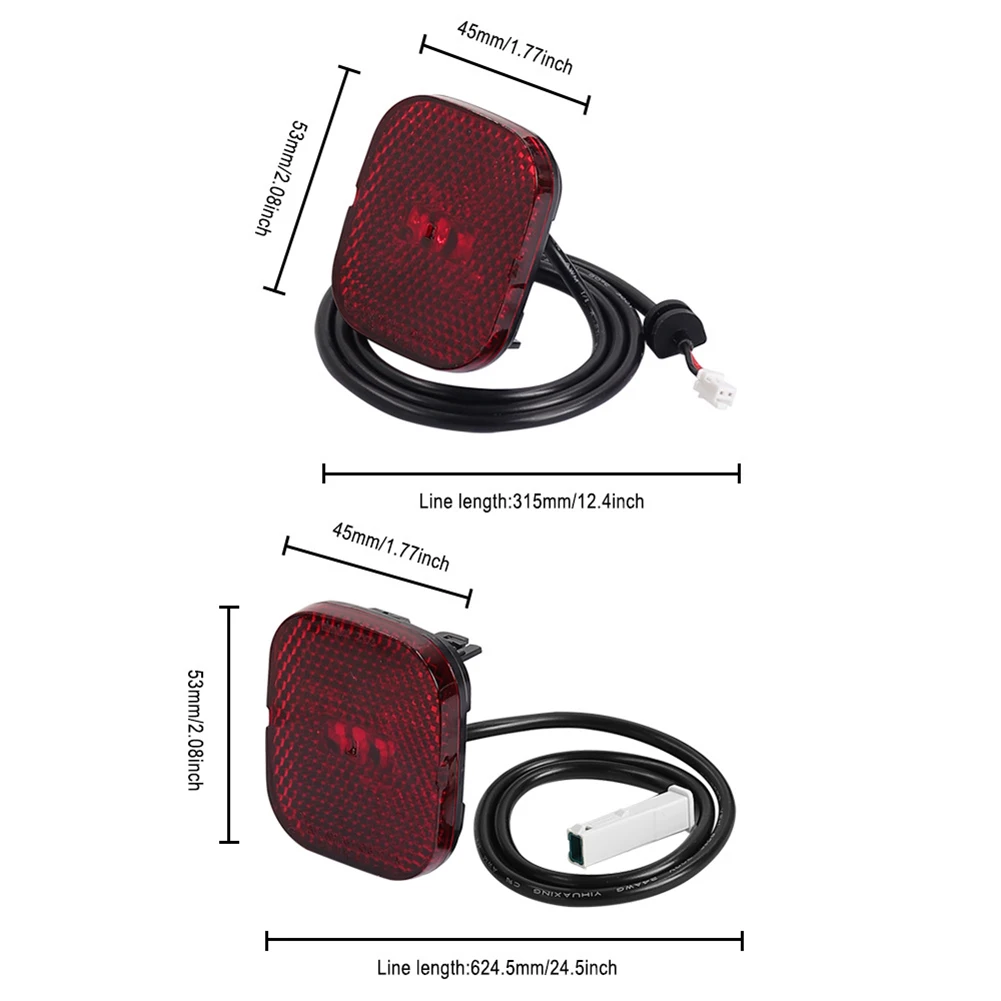 Rear Mudguard And Hook For Segway Ninebot-Max G2 Electric Scooter Waterproof Taillight Wire Pressing Plate Replace Accessories