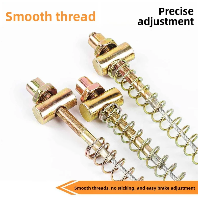 Electric tricycle rear brake cable, hook type, 7-inch model; two types of foot brake cables, brake cables for old-style scooters