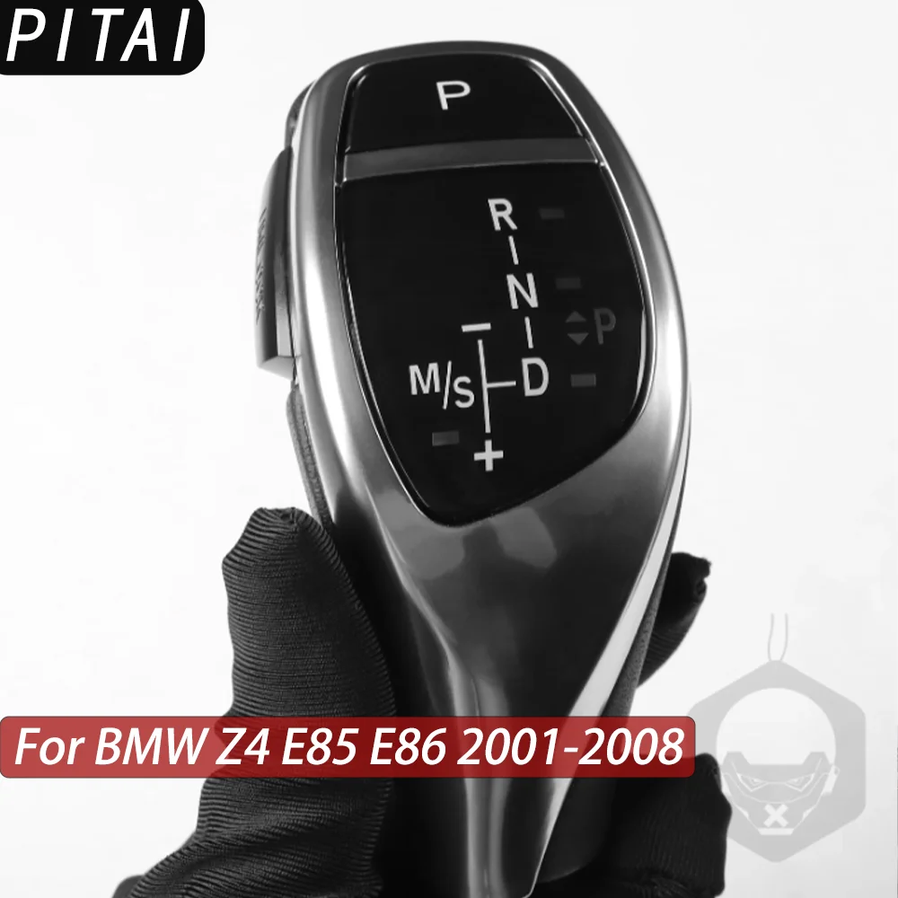 For BMW Z4 E85 E86 2001-2008 Car Interior LED Gear Shift Knob Shifter Button Replacement Trim Modified Interior Auto Accessories