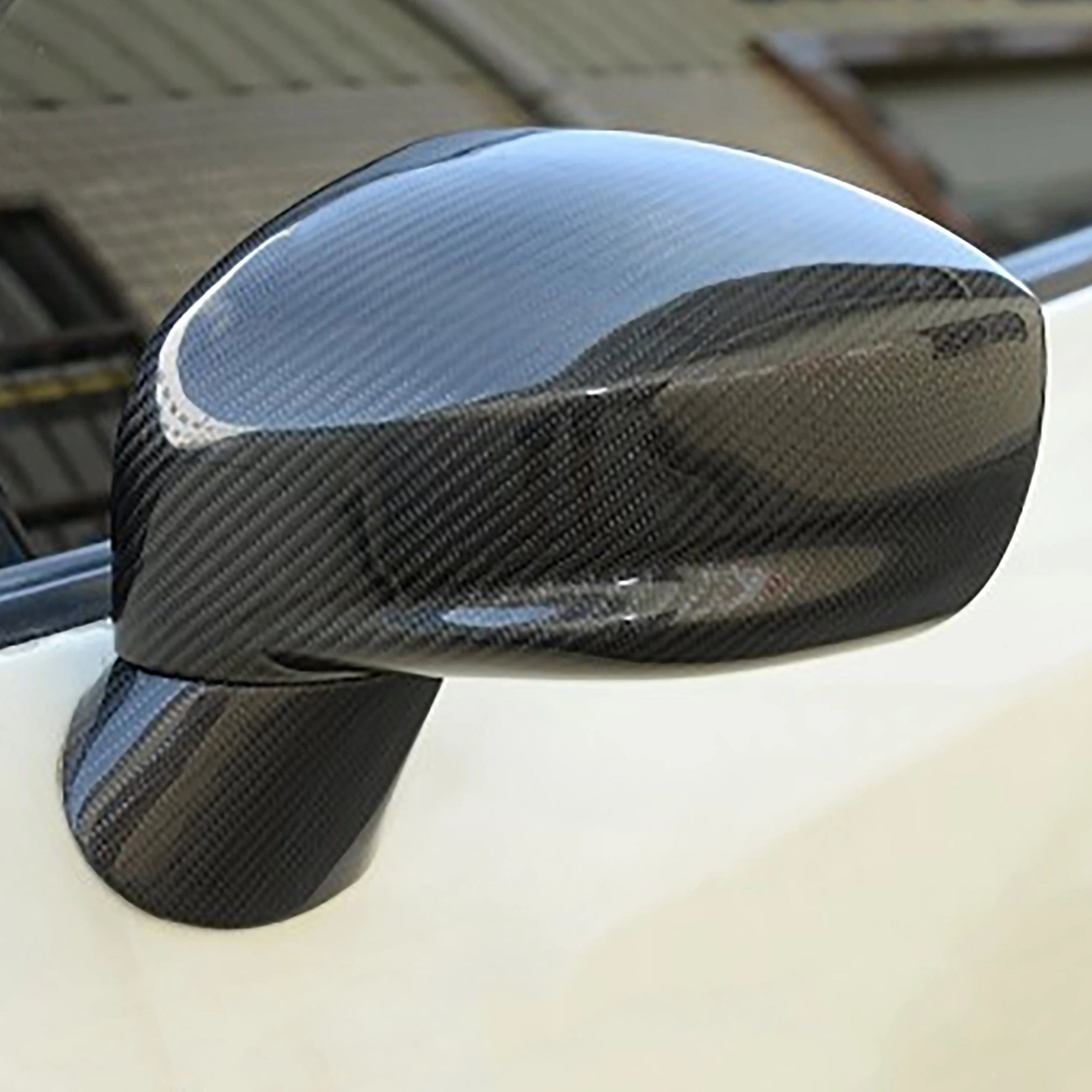 For Nissan GT R35 2008-2016 Real Carbon Fiber Car Fender Rearview Mirror Replacement Parts Exterior Accessories Modification