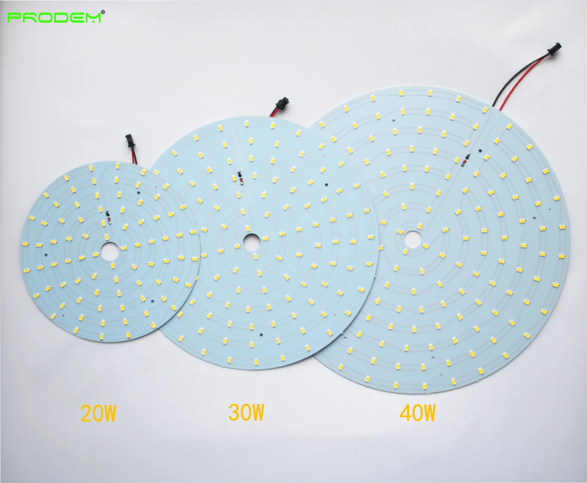 2 year warranty round surface mounted 20W 30W 40W LED circular tube panel PCB disc warm white cold white 220V 230V 240V