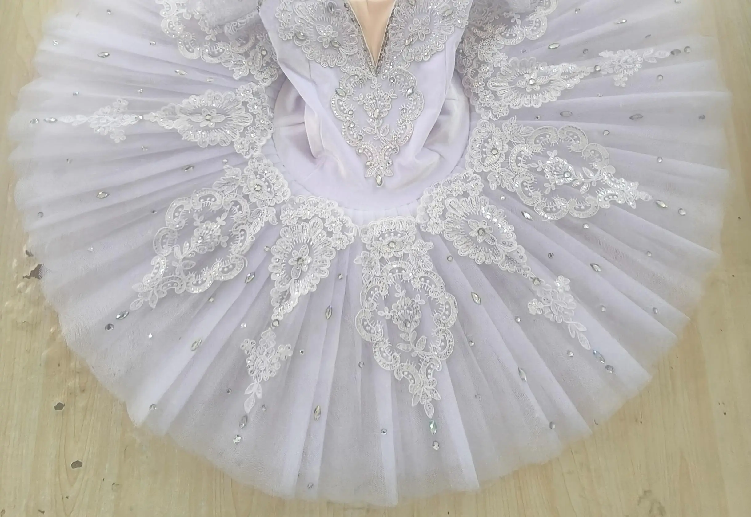 White Swan Lake Children's Tutu Ballet Skirt Fairy Performance Dress Professional Girls Ballet Tutus Adults Women Balerina Wear