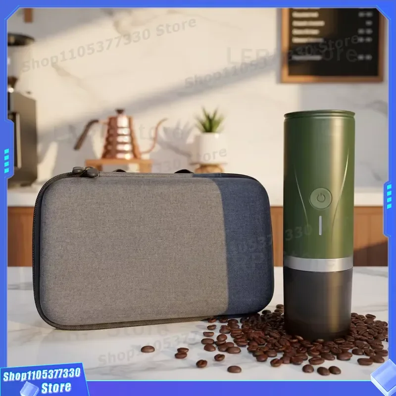 Portable Mini Electric Coffee Maker 20 Bar Professional Automatic Espresso Machine Compact Household Appliance for Home