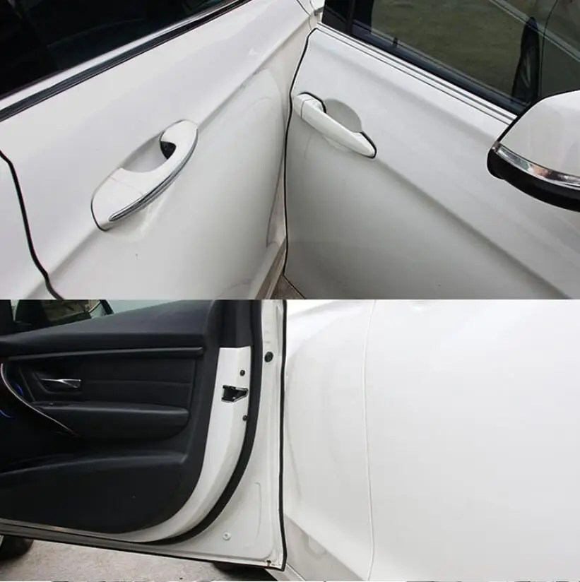 5M/8M/10M U Type Car Door Edge Sealing Guard Trim Styling Moulding Anti Collision Protection Strip Scratch Protector Sticker