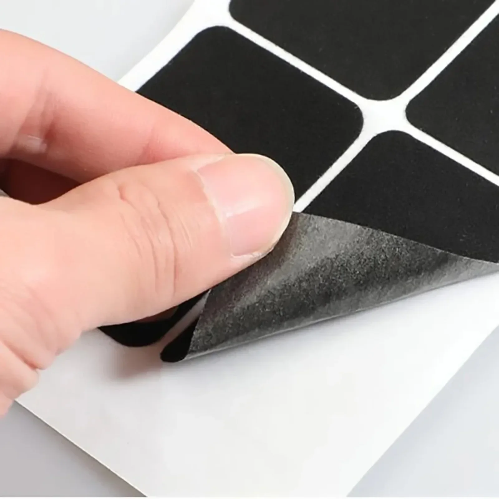 Car Seatbelt Buckle Anti-Collision Sticker Pads Lock Clip Protector Safety Belt Anti-Noise Silencer Black Accessories