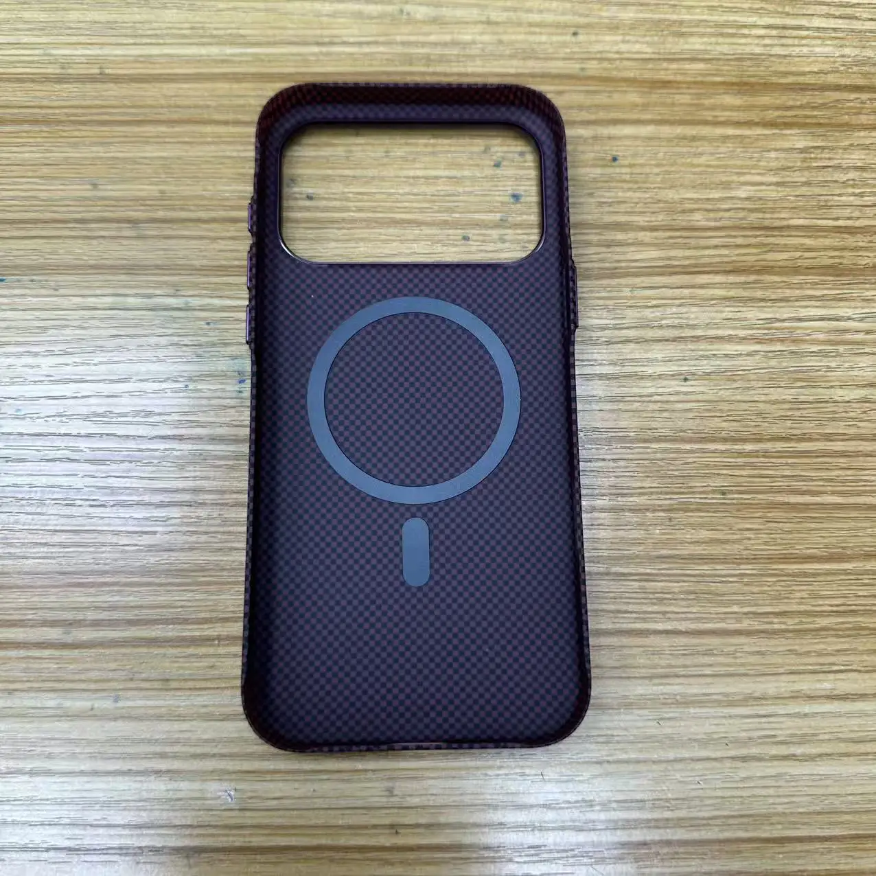 New Magnetic All-Inclusive for iPhone 18 Pro Max 18 Pro for Magsafe Magnetic Aramid Carbon Fiber Texture Alloy Lens PC Phone Cas
