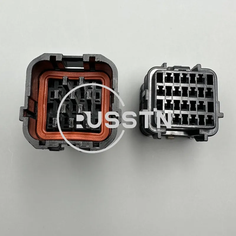 1 Set 14 Pin Waterproof Electrical Auto Connector Sealed Cable Socket AC Assembly MG640352 MG610350
