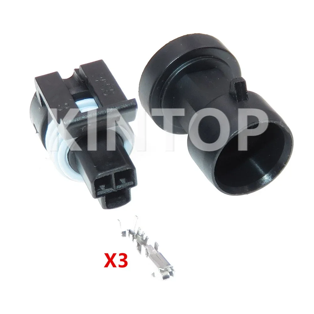 1 Set 3 Pins Auto Throttle Sensor Waterproof Socket With Wire 12110192 12065287 Car Electric AC Assembly Sealed Connector