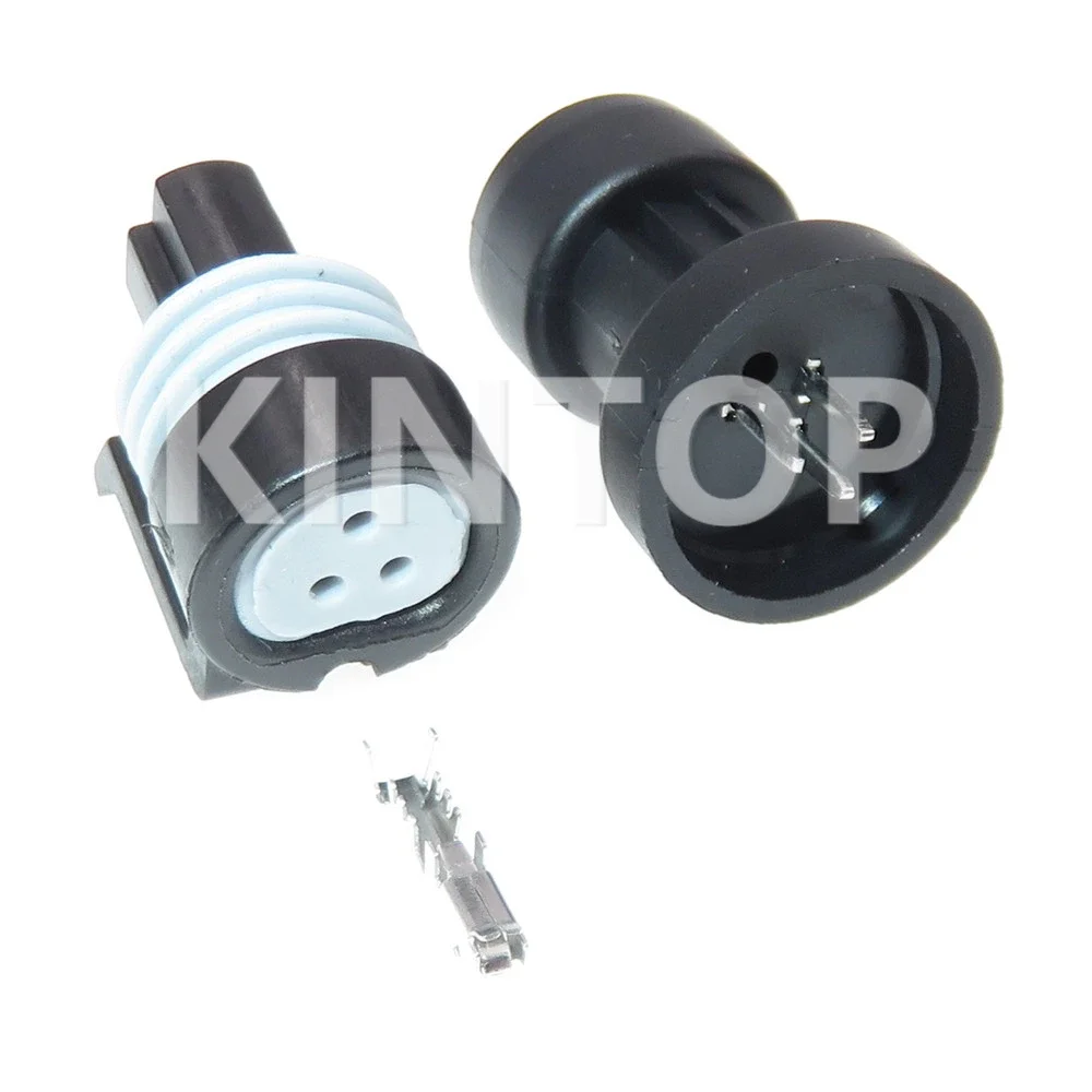 1 Set 3 Pins Auto Throttle Sensor Waterproof Socket With Wire 12110192 12065287 Car Electric AC Assembly Sealed Connector