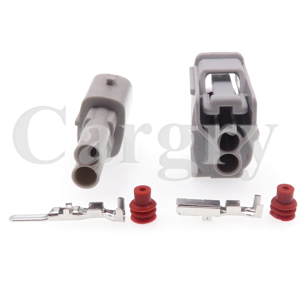 1 Set 2P 90980-11875 AC Assembly Car Waterproof Sealed Electric Wire Socket 6189-0611 Auto Nozzle Wire Cable Connector