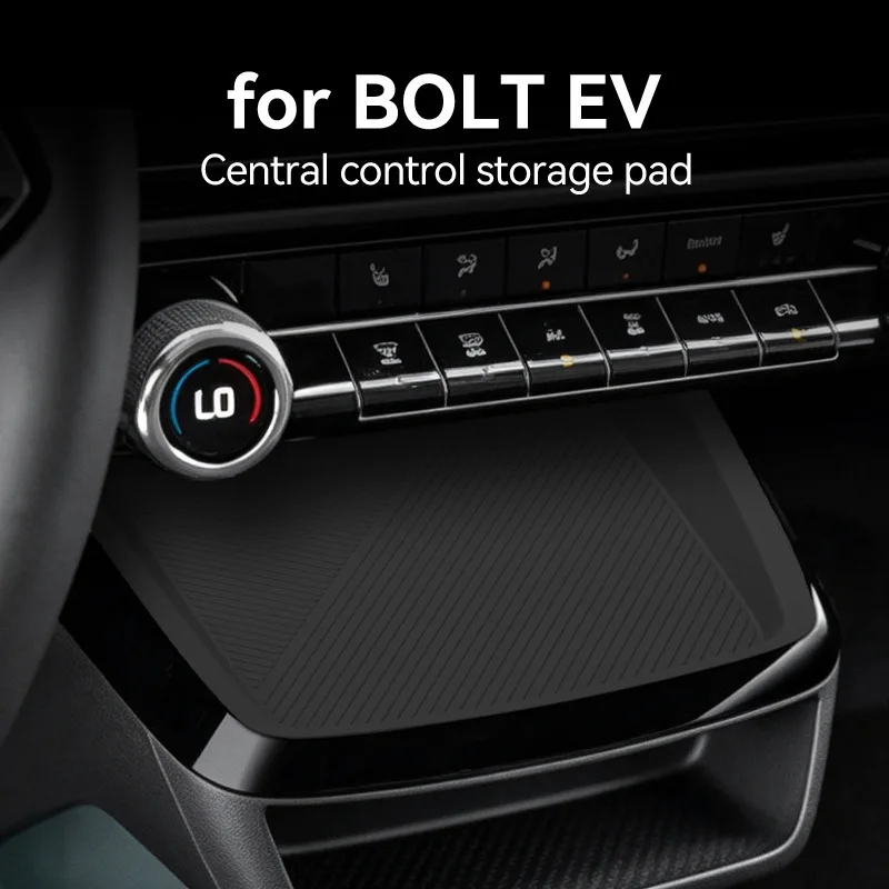 Wireless Charger Silicone Anti-Slip Mat for 2027 Chevy Bolt EV, Car Interior Modification Accessories