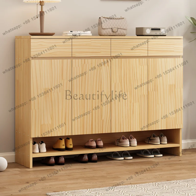 LD Storage Mobile Shoe Cabinet Organizer Living Room Wooden Designer Luxury Box Shoe Shelf Modern Gabinete Shoemakers
