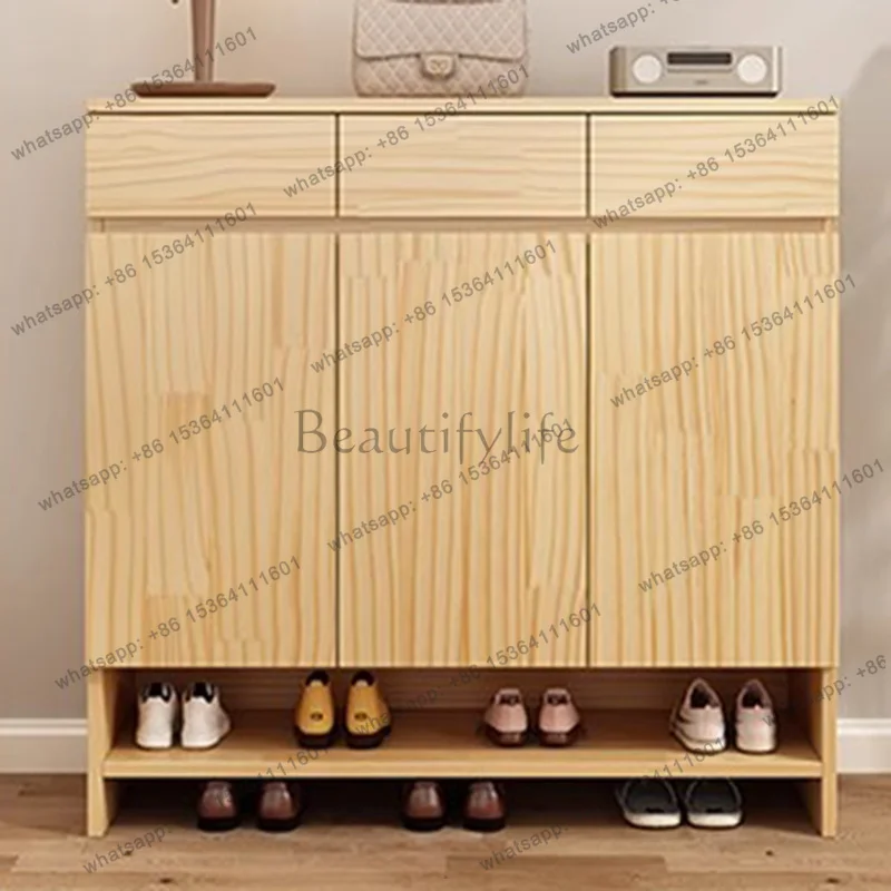 LD Storage Mobile Shoe Cabinet Organizer Living Room Wooden Designer Luxury Box Shoe Shelf Modern Gabinete Shoemakers