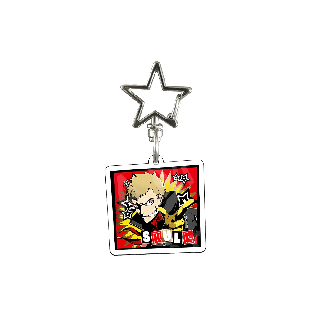 Persona 5 Joker Ren Amamiya 6cm Acrylic Stand Keychain Star Buckle Square Kawaii Itabag Accessories P5 P5R Game Fans Gift