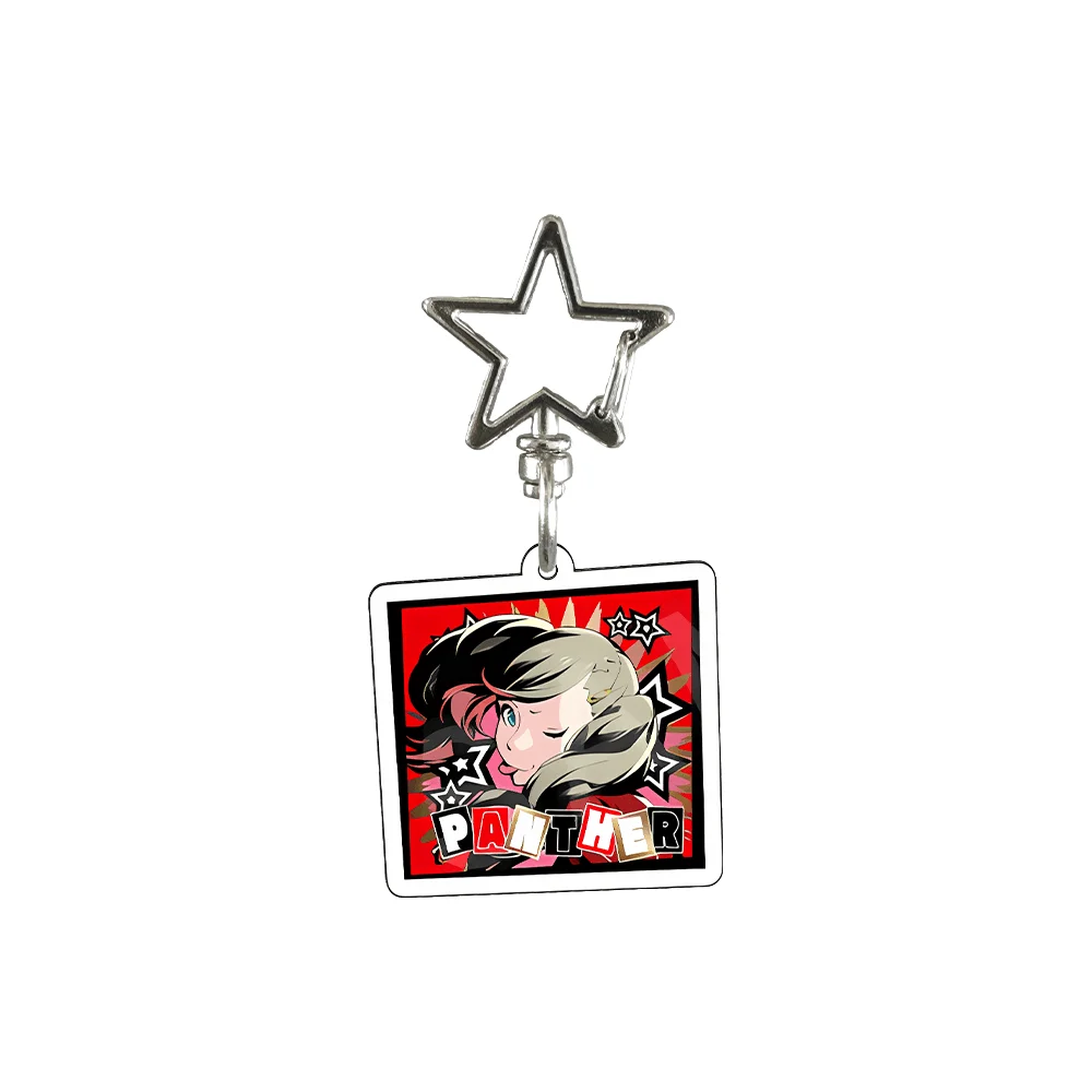 Persona 5 Joker Ren Amamiya 6cm Acrylic Stand Keychain Star Buckle Square Kawaii Itabag Accessories P5 P5R Game Fans Gift