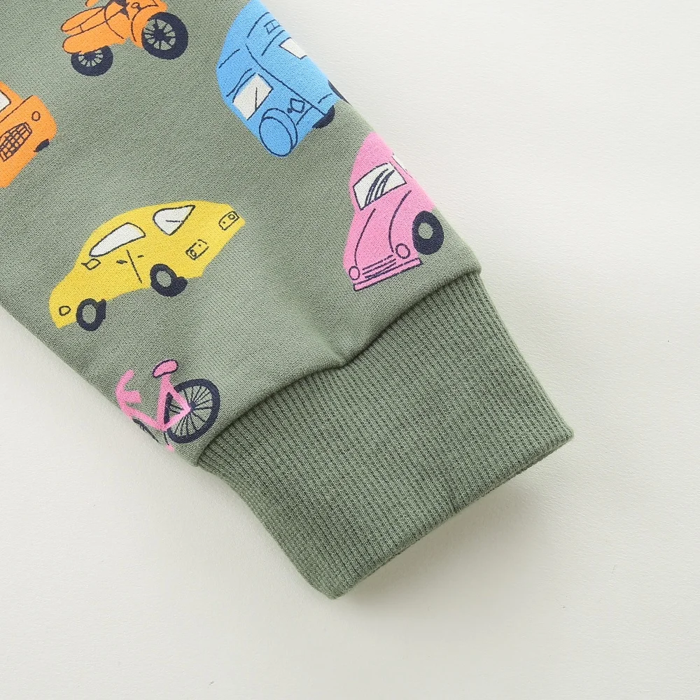 Jumping Meters 2-7T Boys Hoodie Cars All Printed Long Sleeve Sweatshirt Children's Sport Shirt Autumn Spring Kids Clothing