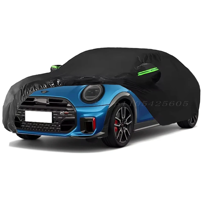 For MINI JCW 3-Door Outdoor Protection Full Car Covers Snow Cover Sunshade Waterproof Dustproof Exterior Car Accessories
