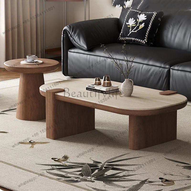 LDSpace Saving Unique Coffee Table Decoration Accessories Minimalist Adjustable Side Table Aesthetic Simple   Home Furniture
