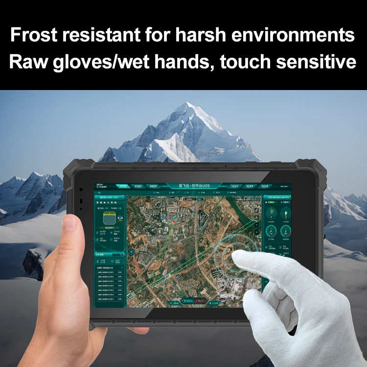 Cenava A10ST 10 Inch Rugged Android Tablet ATEX Certified with Barcode Scanner Waterproof Industrial Pc