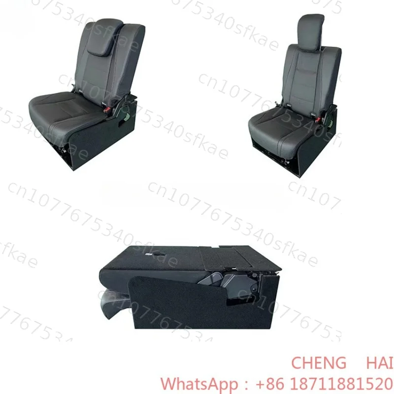 Customized CHENG HAI Electric Folding Sofa Bed-Customized  Design for RVs Campers & Vans Universal Fit Nappa Leather