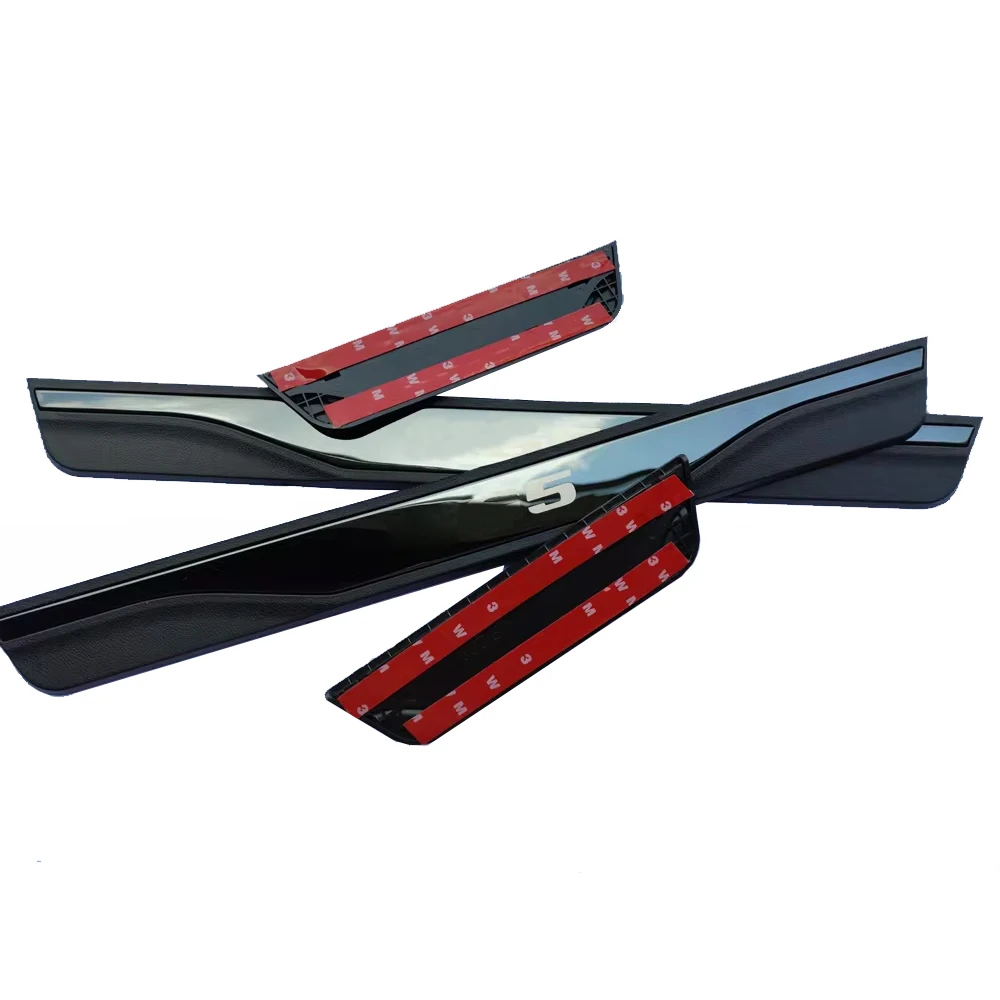 For MG5 Car Accessories Door Sill Pedal Protectors Scuff Plate Thresholds Stickers Styling Trim 2019 2020 2022 2023 2024 2025