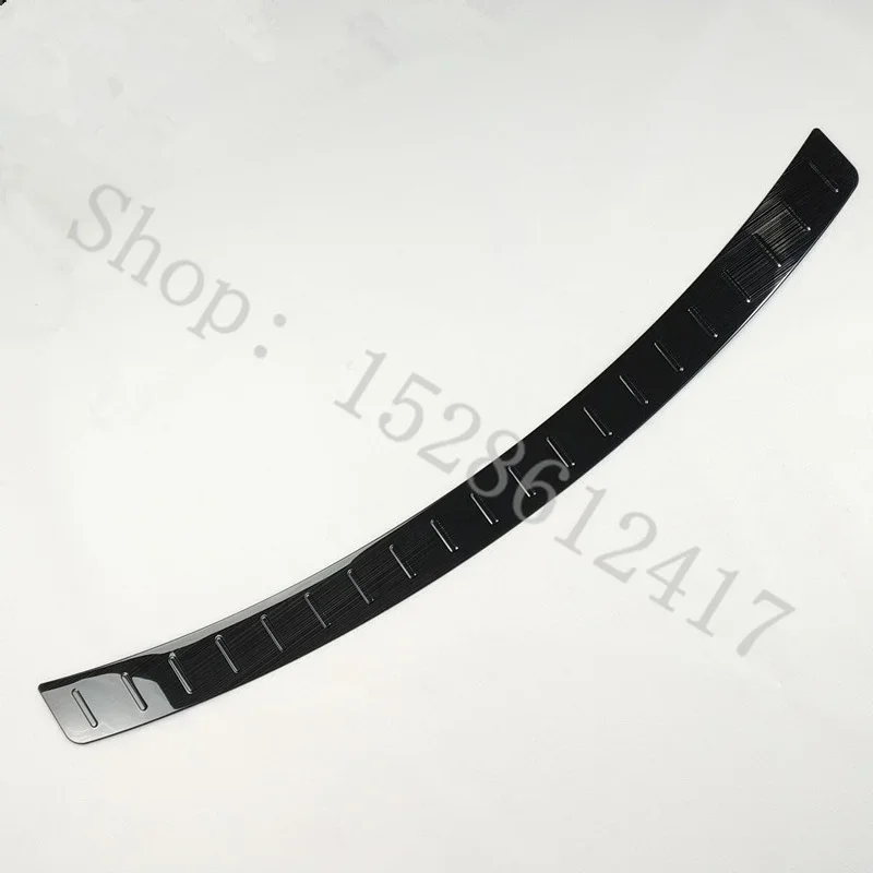 For Infiniti QX70 2013 2014-2019 Rear Door Bumper Protector sill plate/ Trunk Tread Plate Trim rear styling car accessories