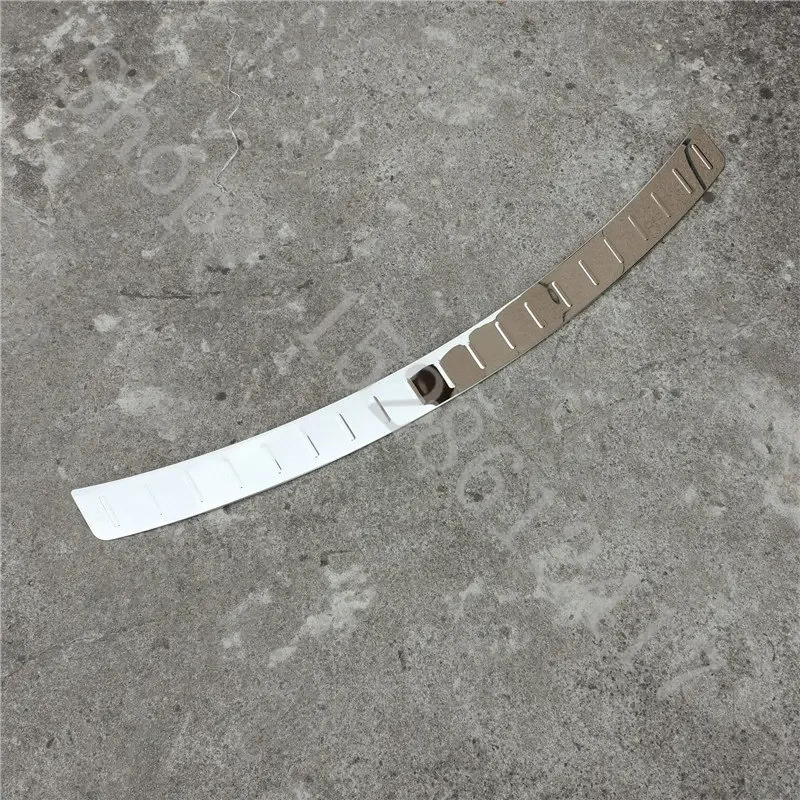 For Infiniti QX70 2013 2014-2019 Rear Door Bumper Protector sill plate/ Trunk Tread Plate Trim rear styling car accessories