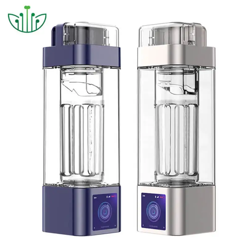 2024 New Home WEIZI Hydrogen Rich Water Bottle Portable Generator with High Purity 99.999% and 9000ppb DC 12V