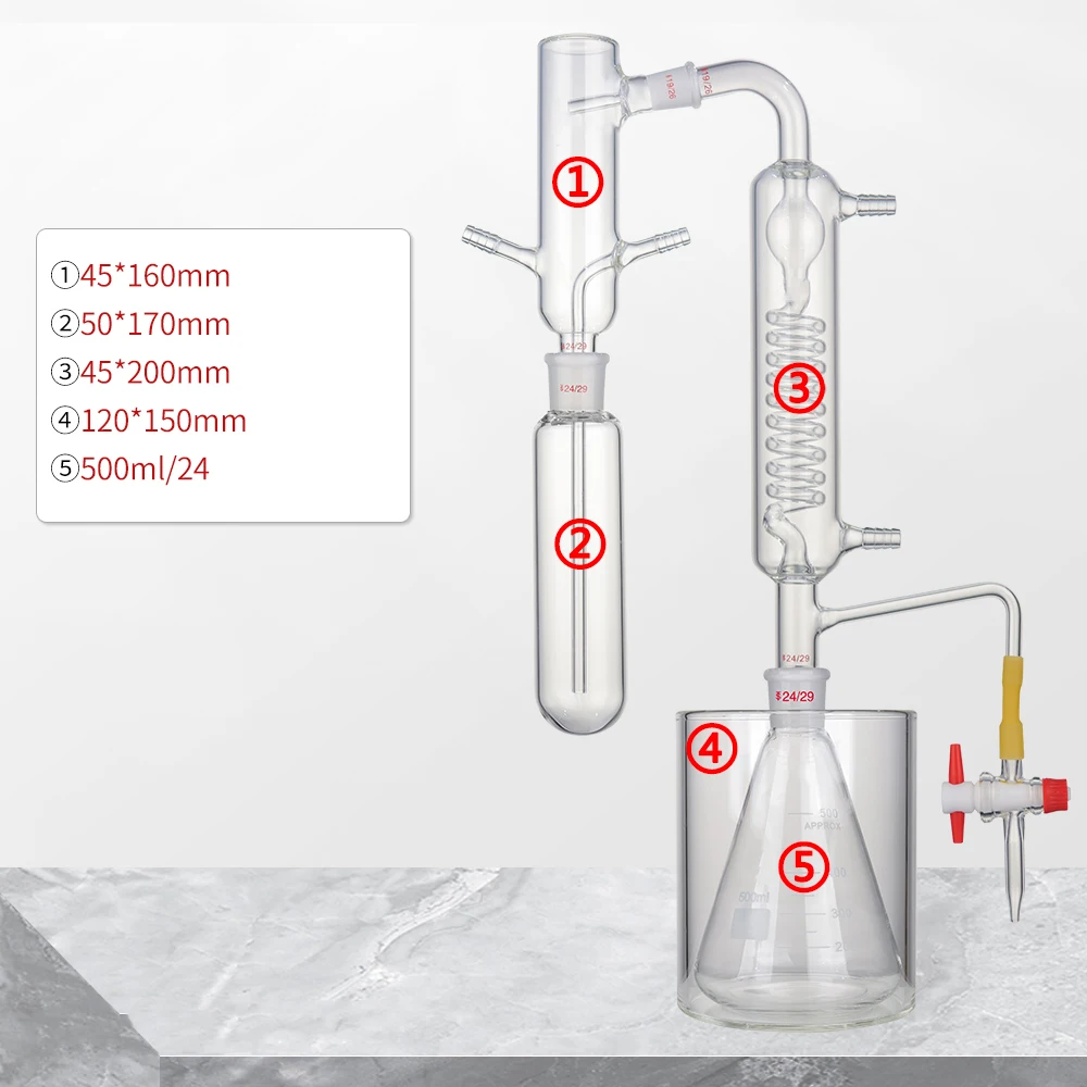 Water vapor distillation device Volatile distillation extraction reactor Condensed water vapor generation device