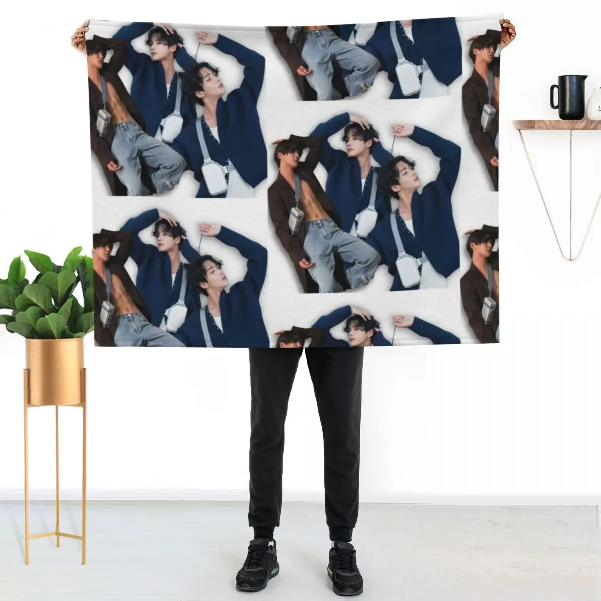 Rowoon SF9 Hot Throw Blanket Soft Luxury Brand blankets and throws Fashion Sofas For Decorative Sofa Shaggy Blankets
